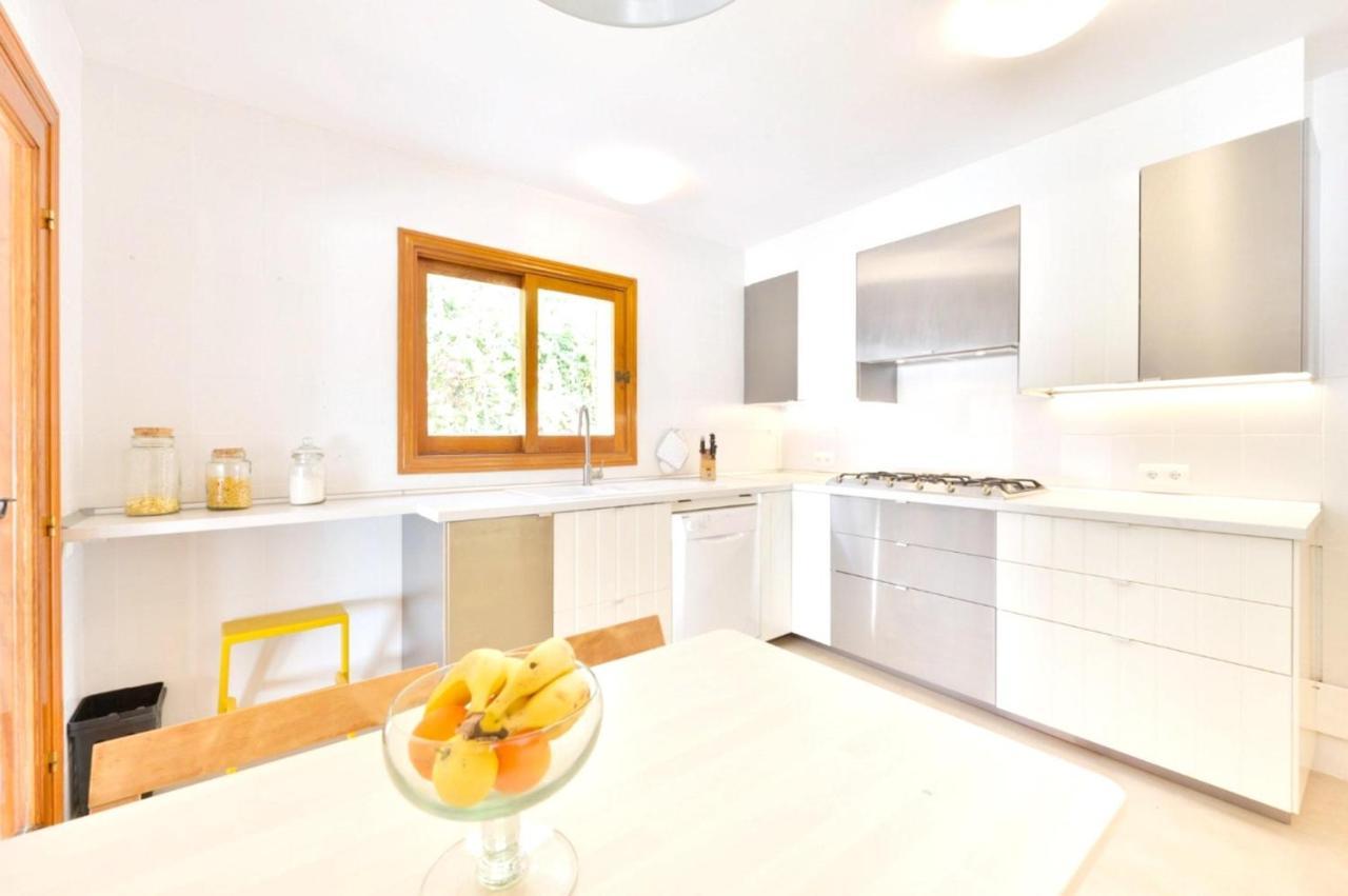 House With 5 In Furnet With Wonderful Sea View, Private Pool, Enclo... Santa Eulària des Riu