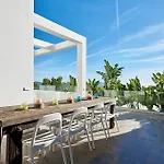 Villa Larosa With Seaview In Es Cubells Ibiza