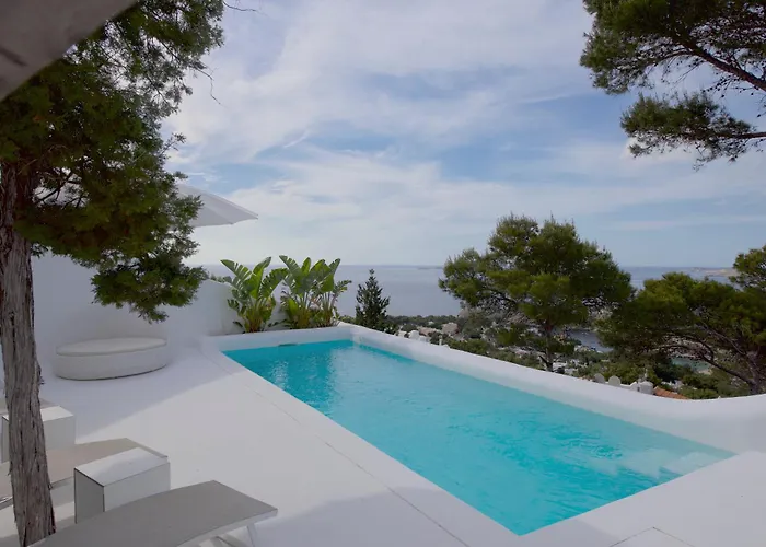 Sib19 Cosy Design Ibiza Villa With Sunning Sea View