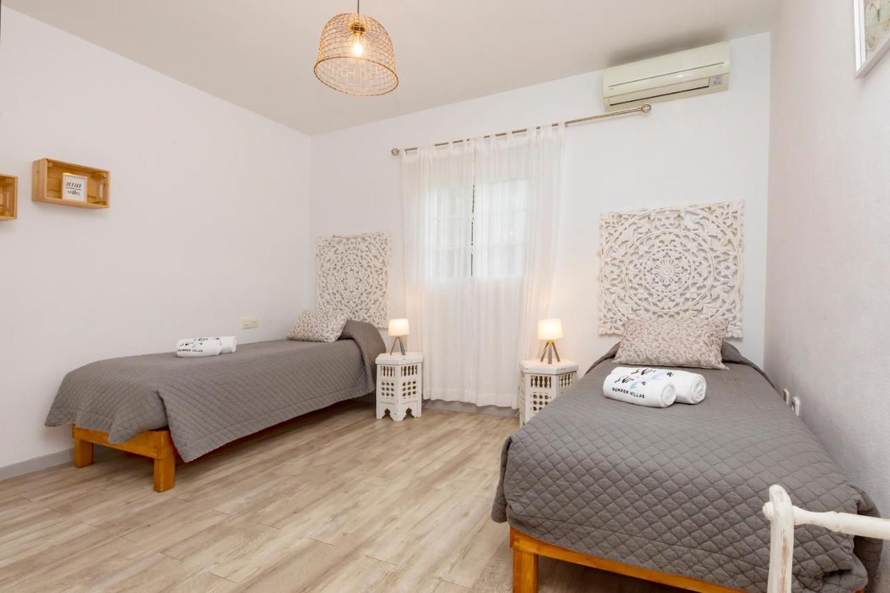 In Ibiza Town With Private Pool, Sleeps 10 Villa