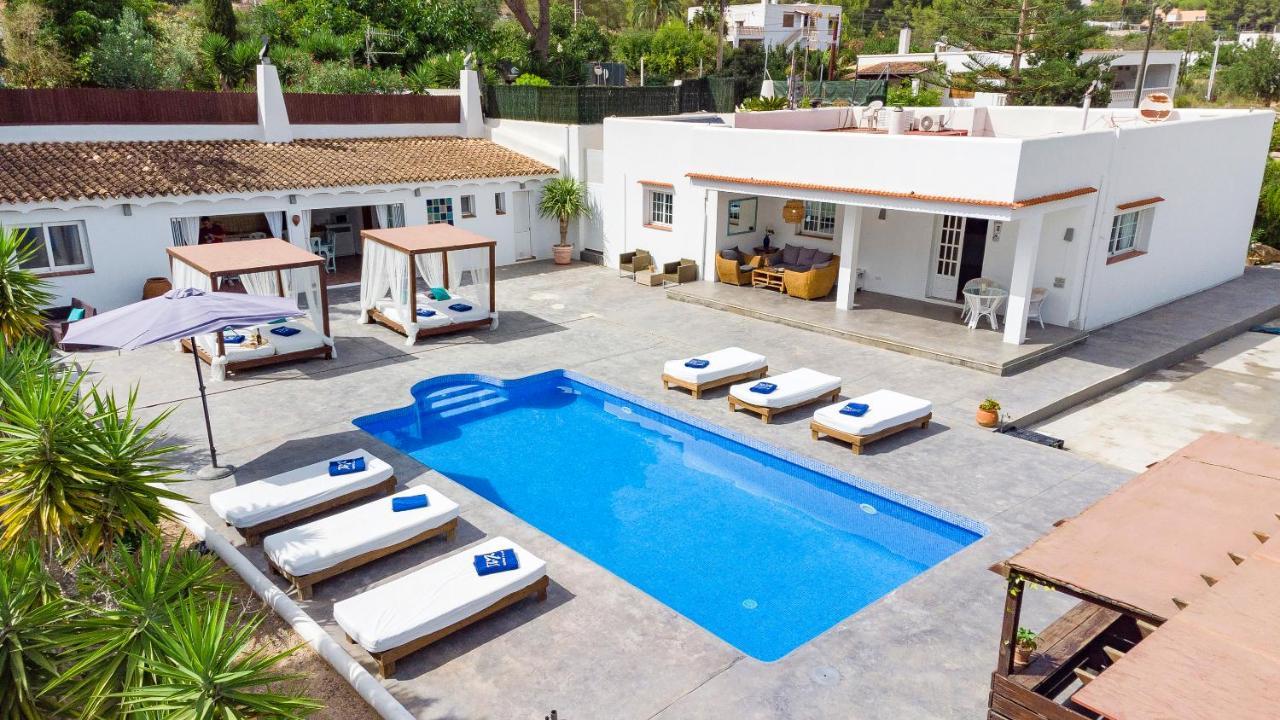 In Ibiza Town With Private Pool, Sleeps 10 Villa San Rafael De Sa Creu