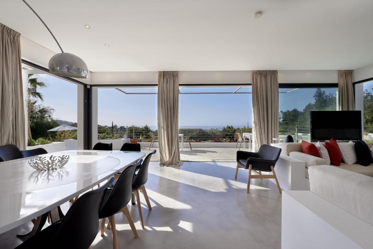 Deluxe Ibizan Retreat Stunning Sea Views Juana 6 Bedroom A Short Drive To The * Sant Josep de sa Talaia