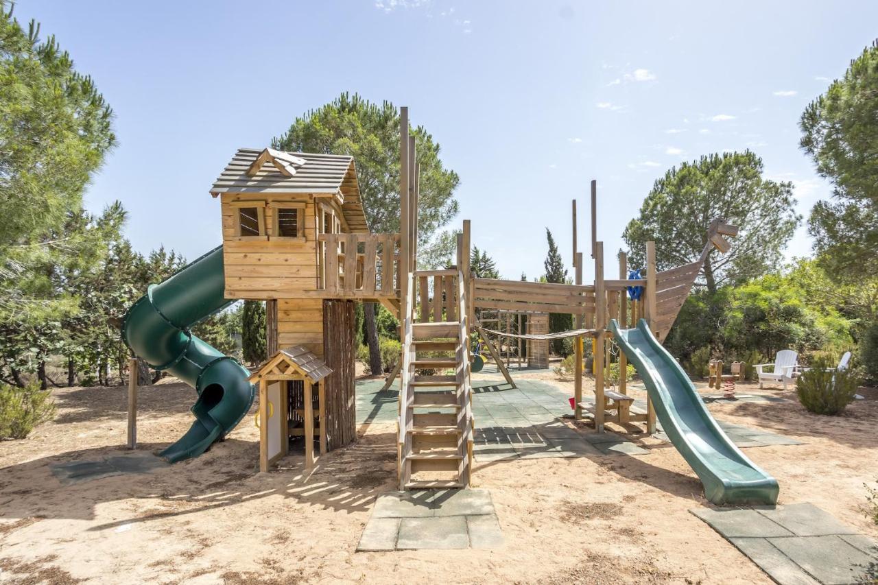 Staggering Ibiza Felipe 6 Bedrooms Private Gym Childrens Play Area Sant Josep Villa
