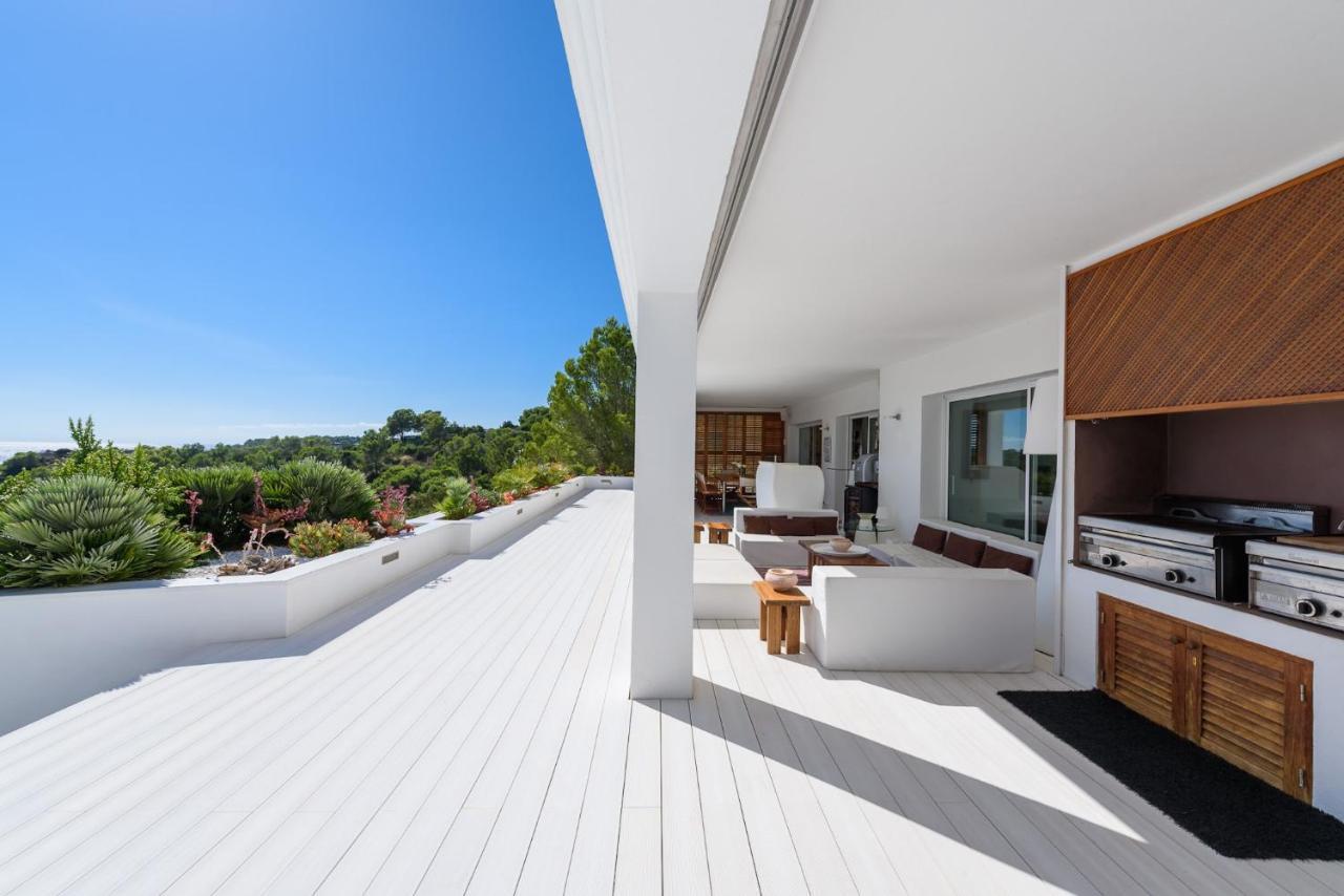 Villa Exquisite Ibiza I Jaw Dropping Sea Views I Casa Blanca Jondal I 4 Bedrooms I Gym I Outdoor Kitchen I San José