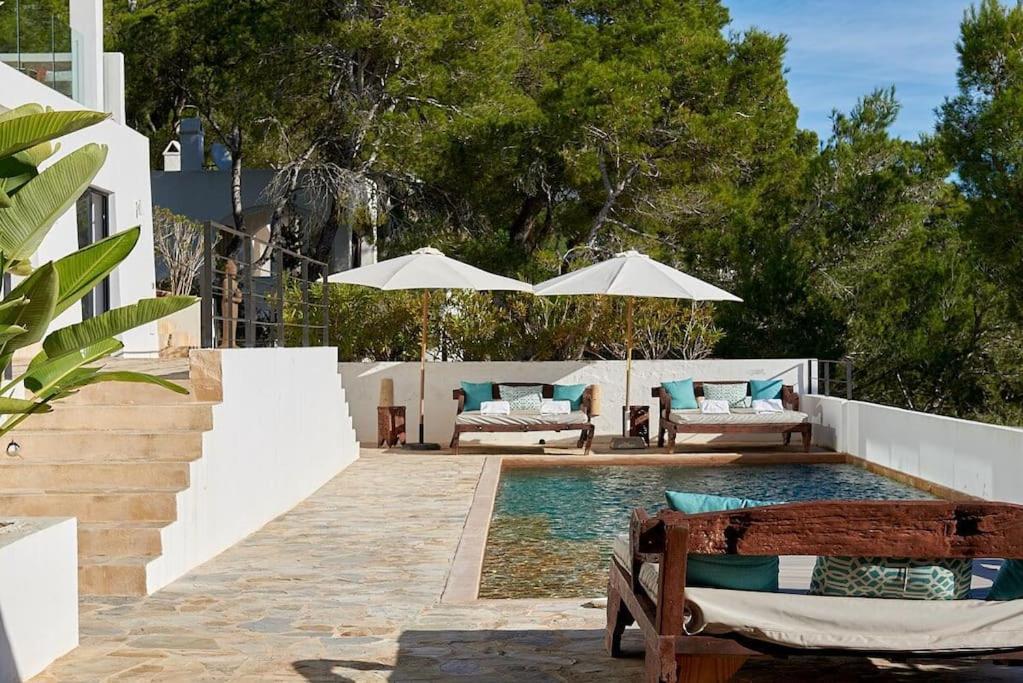 Villa Larosa With Seaview In Ibiza *