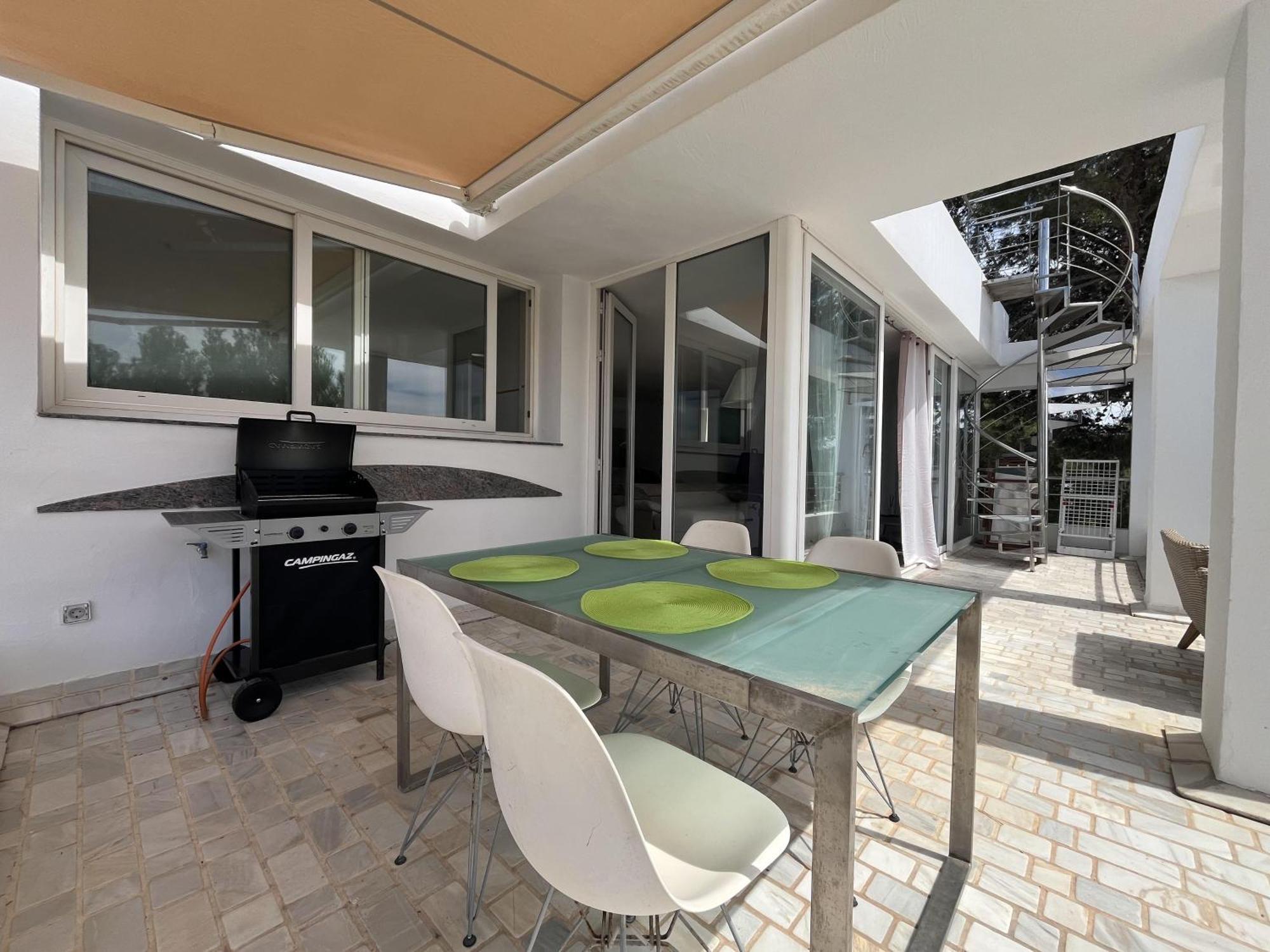 Ferienhaus 2b House With Sea View Hidromassage And Bbq Talamanca (Ibiza)