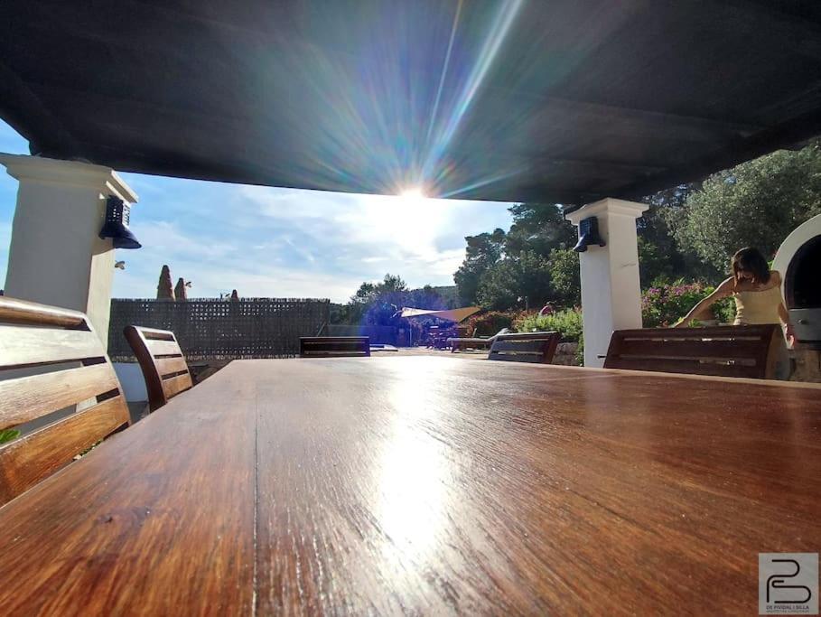 Casa Lluc Con Piscina, Jardin Y Vista Al Campo * Sant Miquel De Balansat