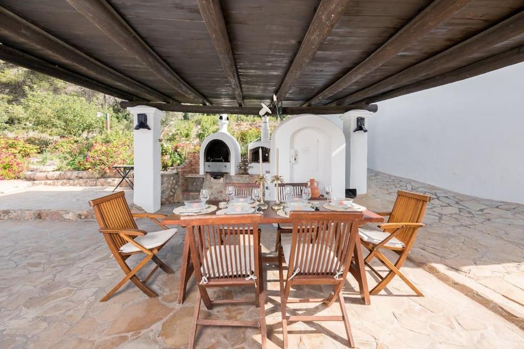 Casa Lluc Con Piscina, Jardin Y Vista Al Campo Ferienhaus Sant Miquel de Balansat