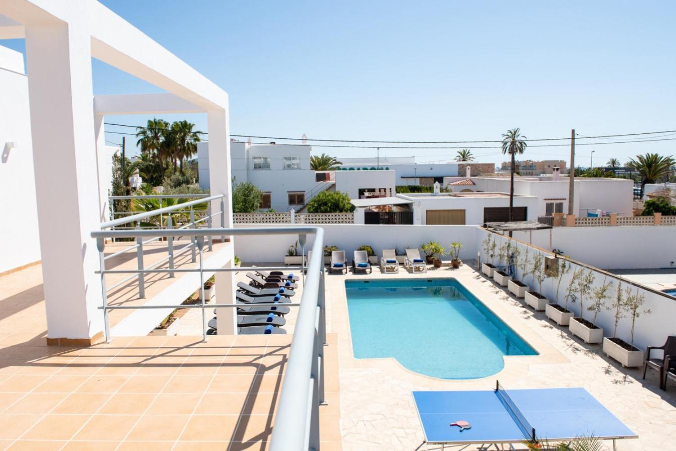 Villa Villa In Playa Den Bossa, 5 Min Supermarketbbq *