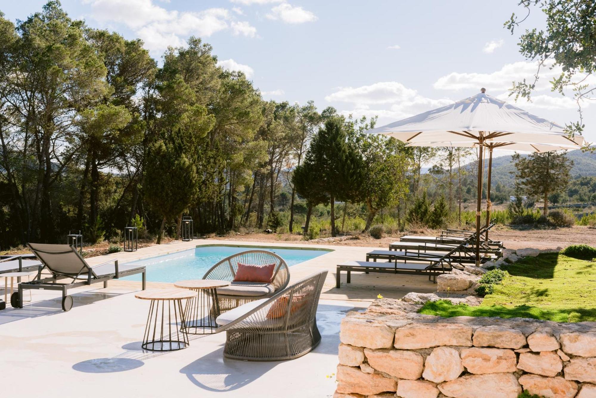 Es Pujolet Renovada 100 Porcien Un Refugio De Paz En El Corazon De Ibiza Piscina Ac Diseno Tranquilidad El Verdadero Ibiza Villa Sant Joan De Labritja