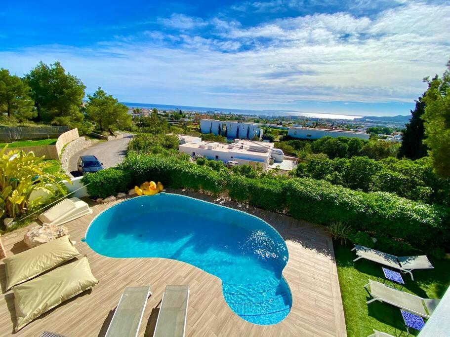 By Ibiza With Pool, Sea Views Bbq Sant Josep de sa Talaia