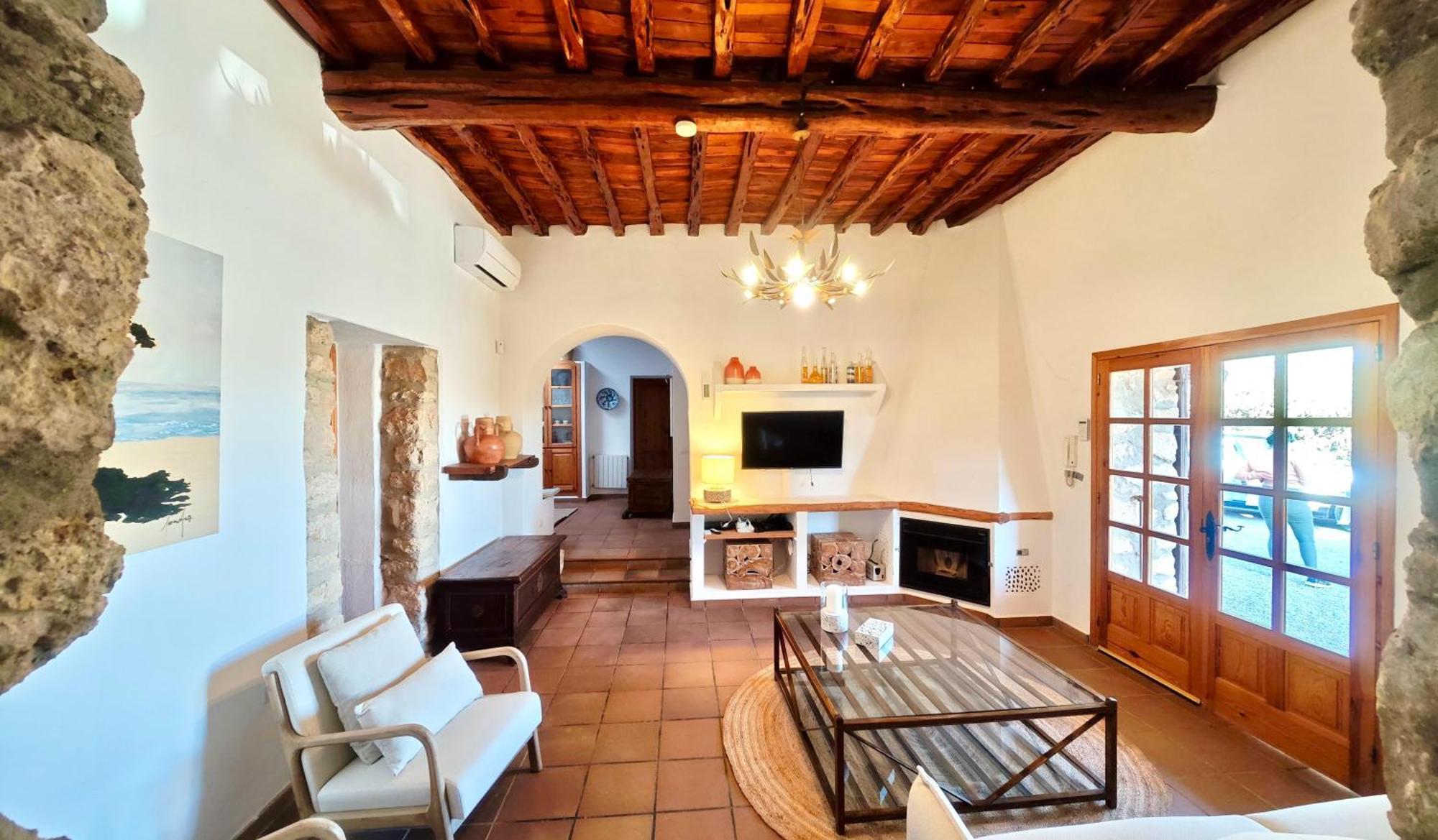Casa Lluc Con Piscina, Jardin Y Vista Al Campo Ferienhaus *