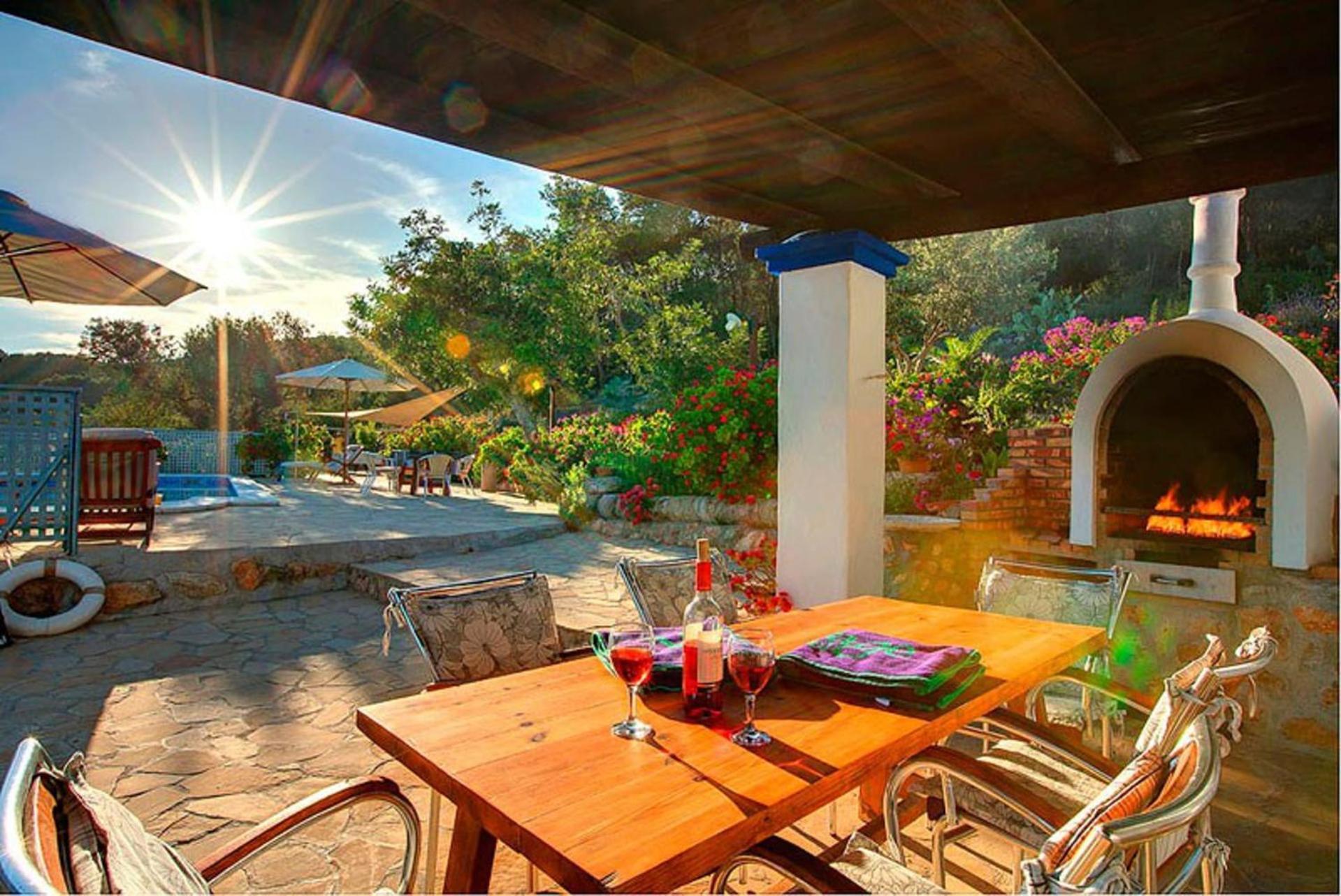 Ferienhaus Casa Lluc Con Piscina, Jardin Y Vista Al Campo