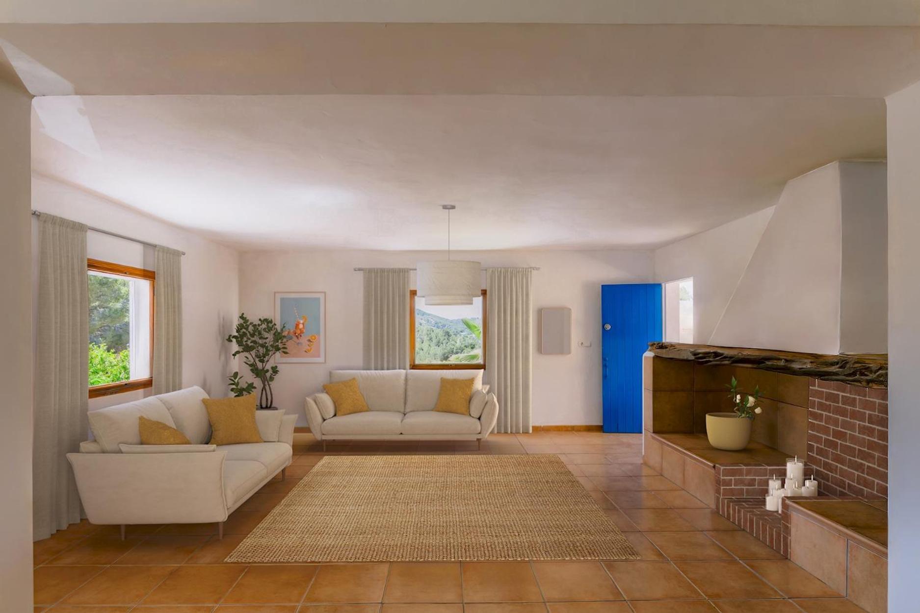 Alexa Charming Is Just A 10 Min Drive To Either Playa Den Bossa Or San Antonio Villa *