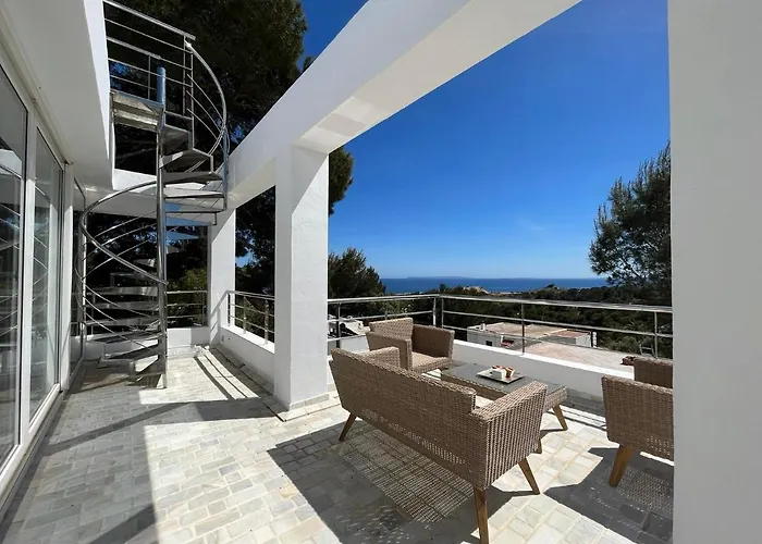 2B Room House With Sea View Hidromassage And Bbq