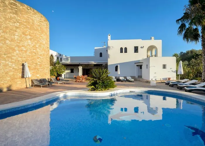 Can Mestre Is A Huge Villa With Stunning Sunset Views Near To San Antonio