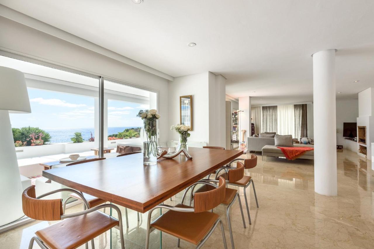 Casa Blanca Jondal: Ibiza Seaview With Gym And Outdoor Kitchen Villa