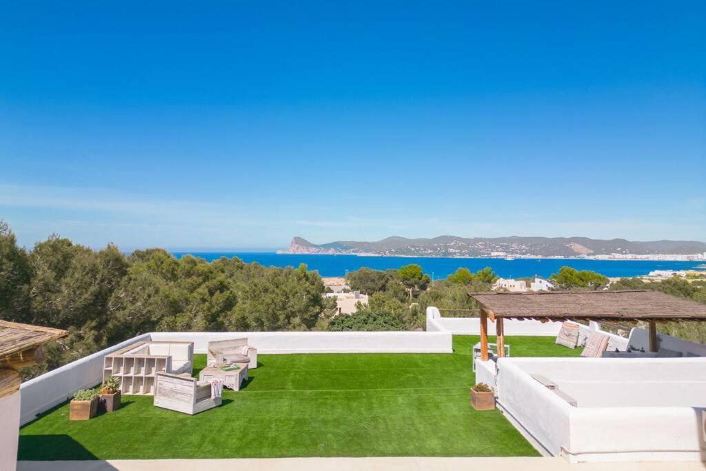 En San Jose Con Vistas Al Mar, Piscina Y 7 Villa Cala Vadella (Ibiza)