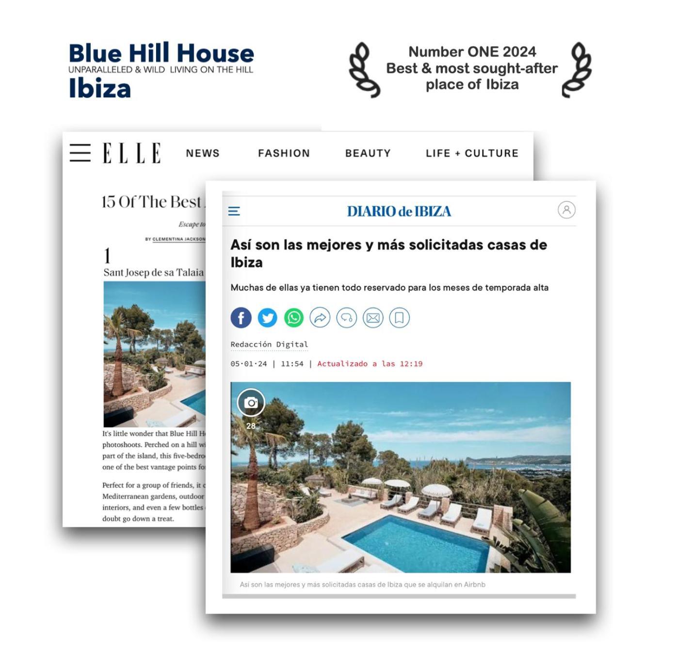 Holiday home Blue Hill House Ibiza 360-Degree Exclusiveness