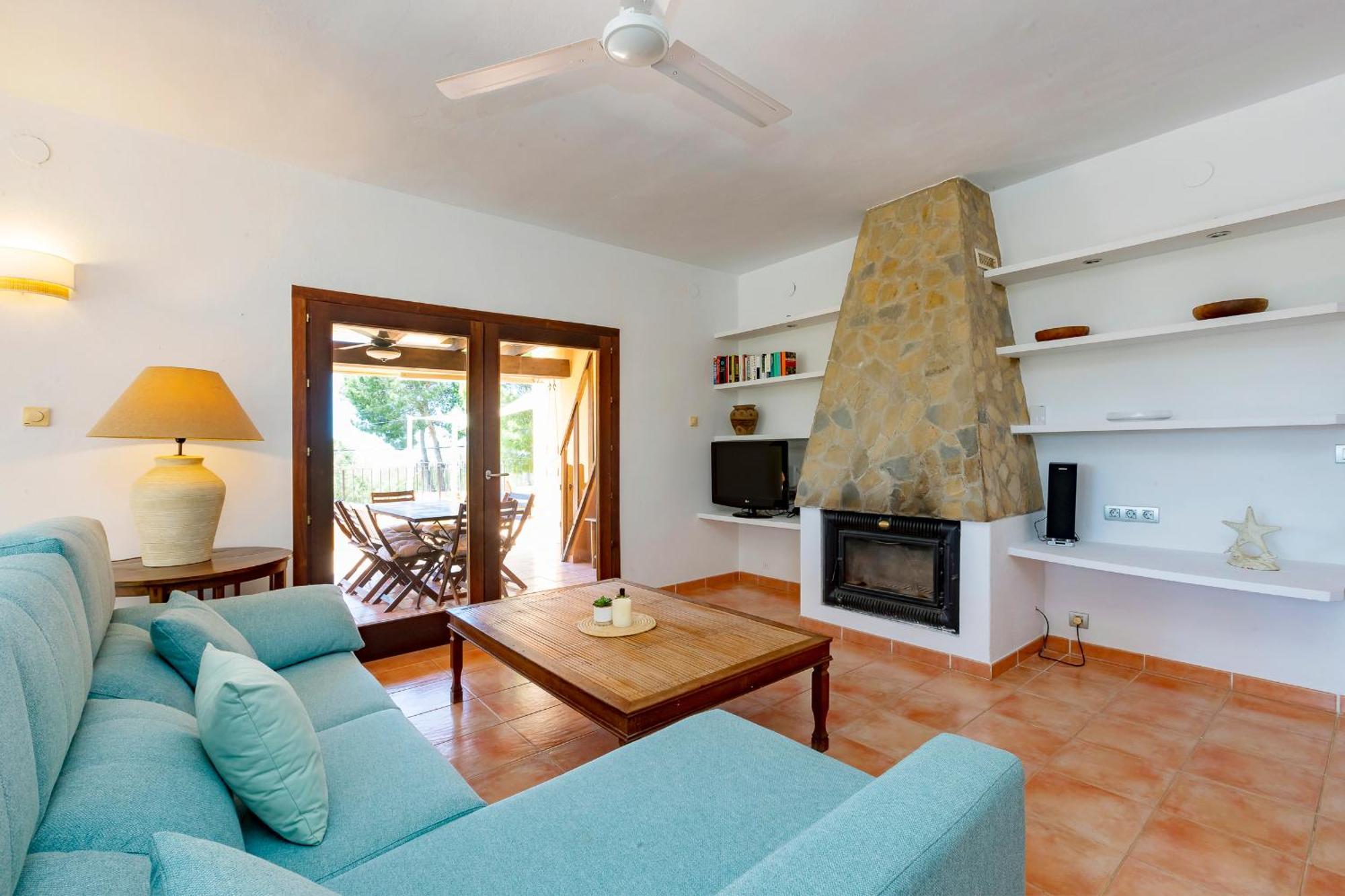 In San Rafael Sleeps 12 Villa San Antonio (Ibiza)