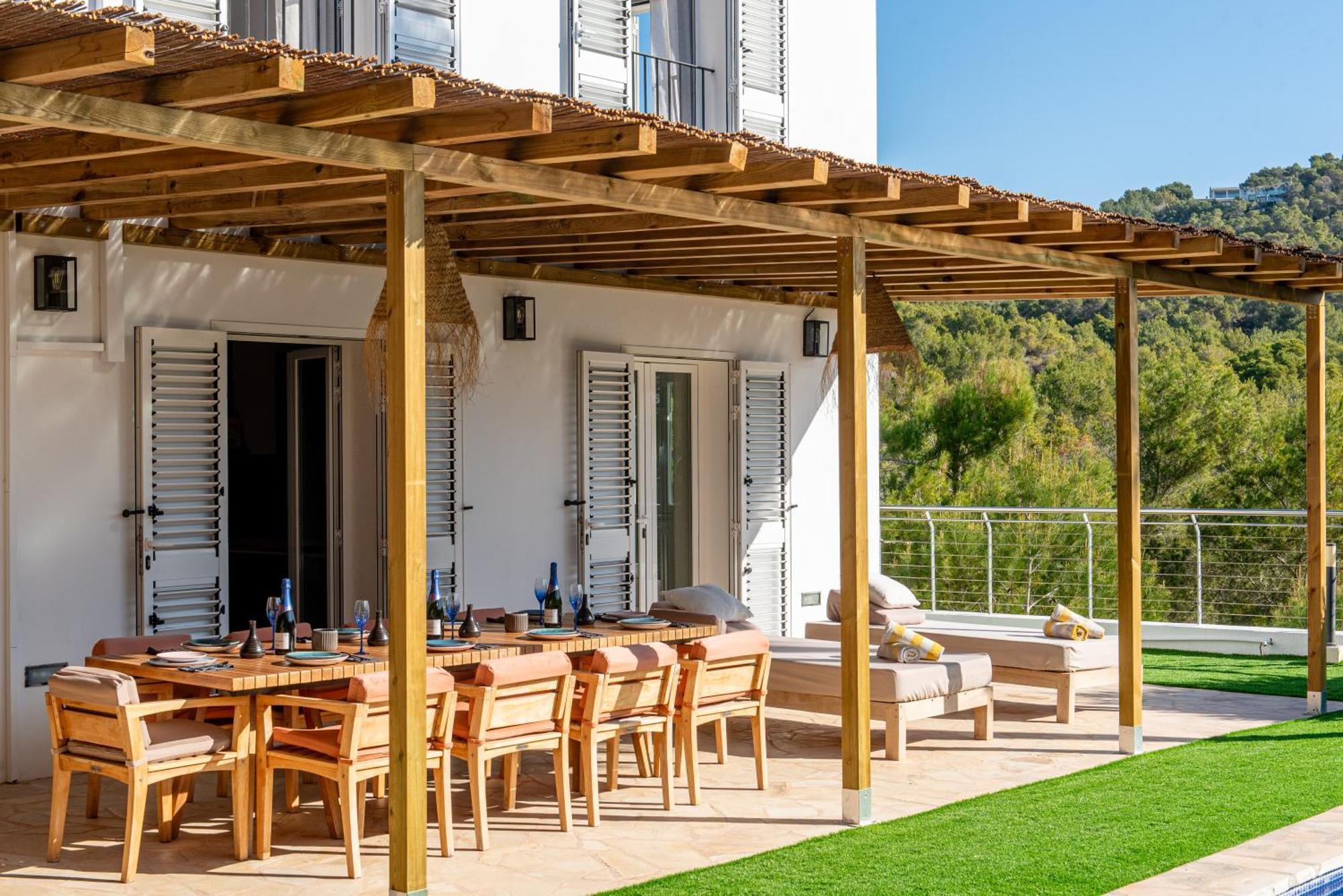 Cap Martinet Talamanca Tashellu, Boutique 5 Bed - Sea And Forest View * Talamanca (Ibiza)