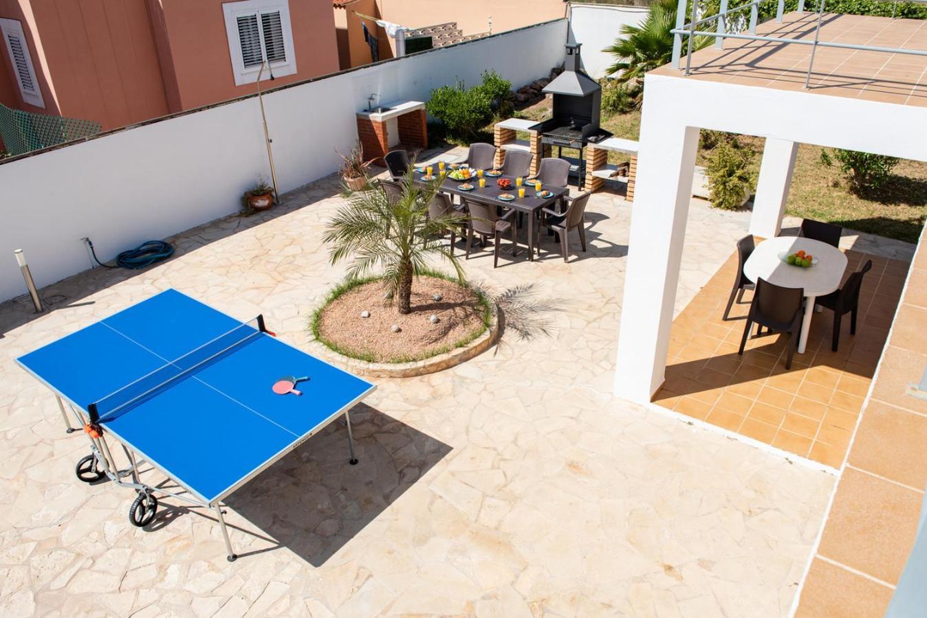 Villa In Playa Den Bossa, 5 Min Supermarketbbq *