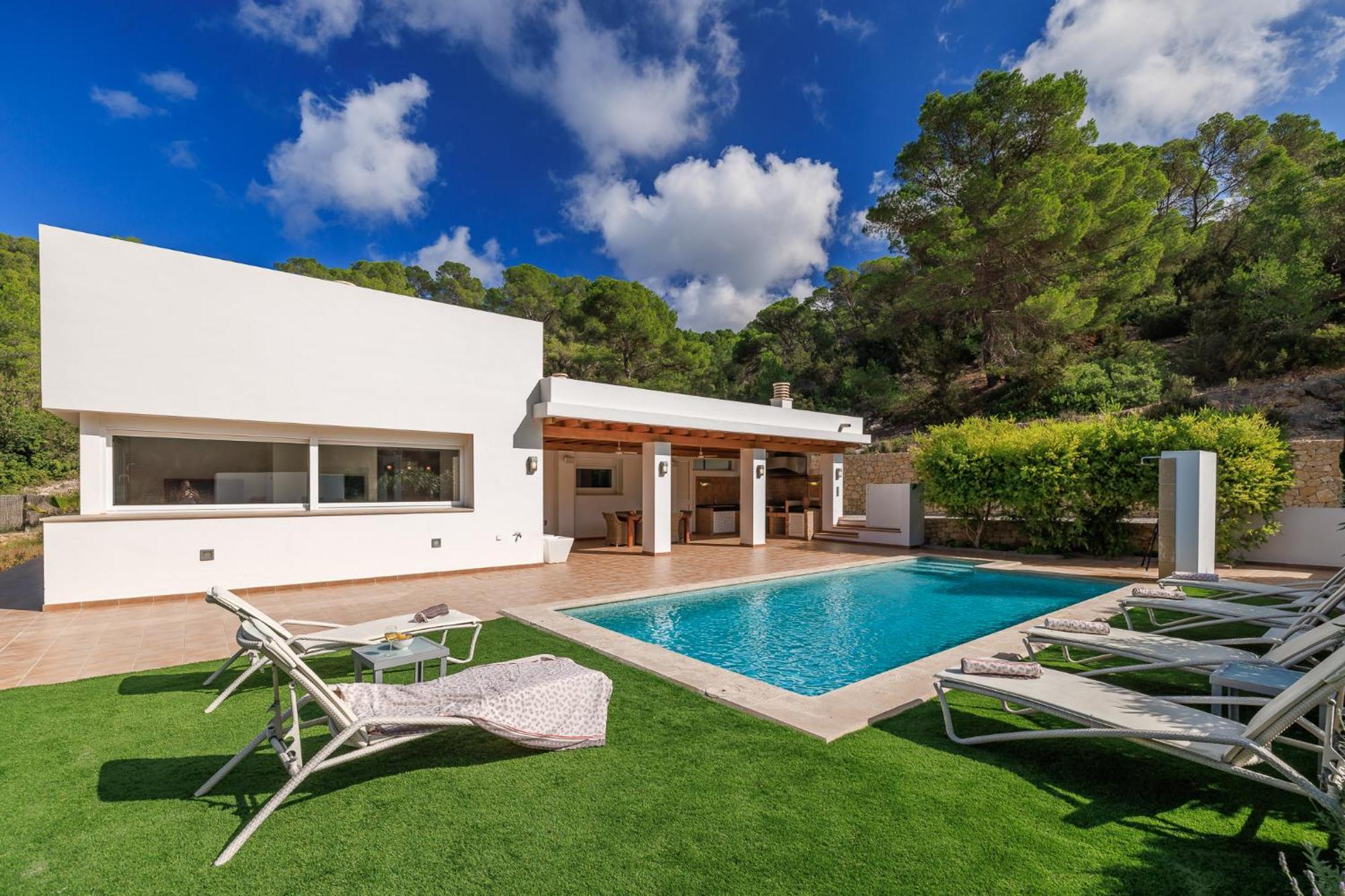 Parras Casa Con Piscina Y Barbacoa Cerca De La Playa * San José
