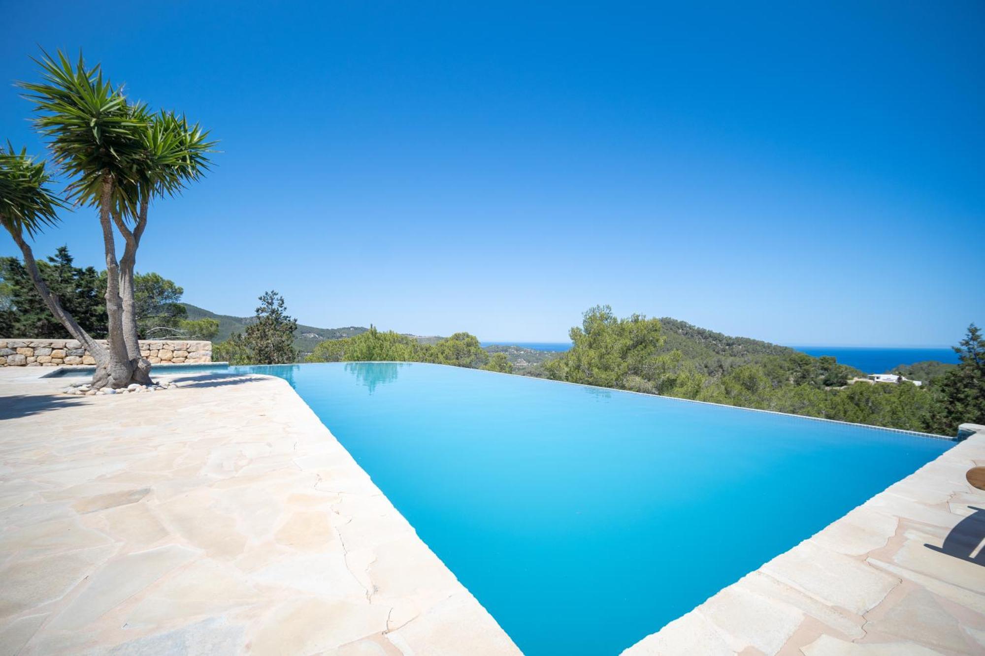 Pla Roig Con Vistas Al Mar Y La Puesta De Sol Villa Sant Joan De Labritja