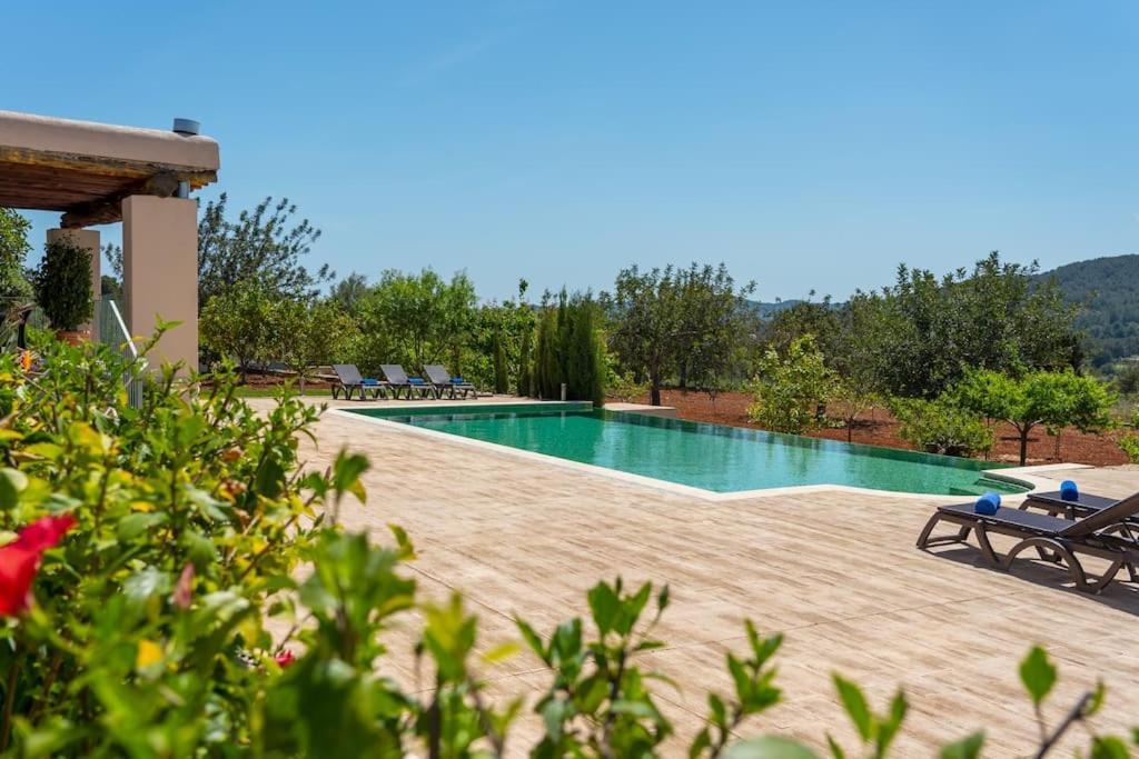 Kety -luna Con Preciosa Piscina Y Vistas ! * Sant Llorenc de Balafia