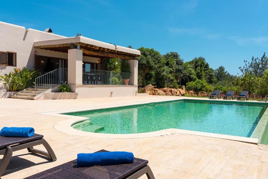 Villa Kety -luna Con Preciosa Piscina Y Vistas ! Sant Llorenc de Balafia
