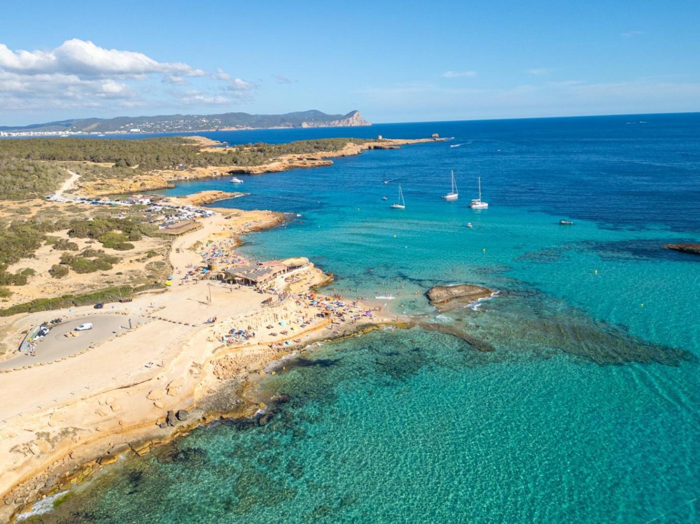 Large On Ibiza West Coast With Pool & Sunset View - Nirvana Villa Cala Tarida (Ibiza)