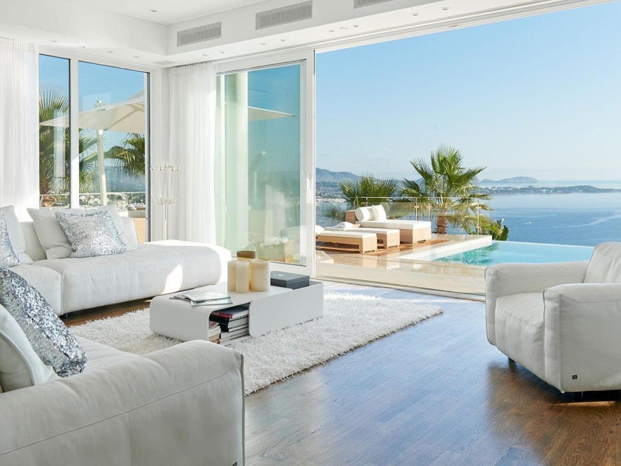 In Ibiza With Infinity Pool And Sea Views