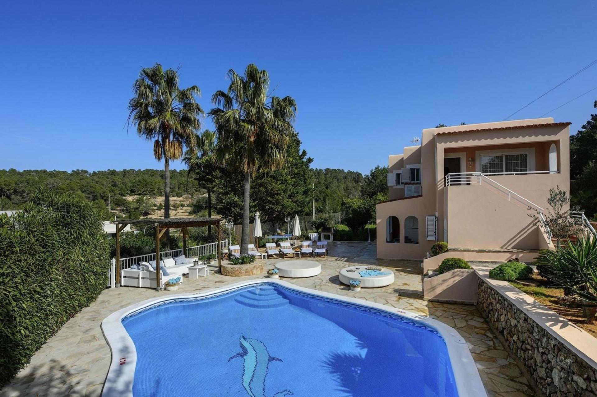 Mit Privatpool Fuer 10 Personen Ca 300 Qm In Portinatx, Ibiza Nordkueste Von Ibiza Ferienhaus Portinatx