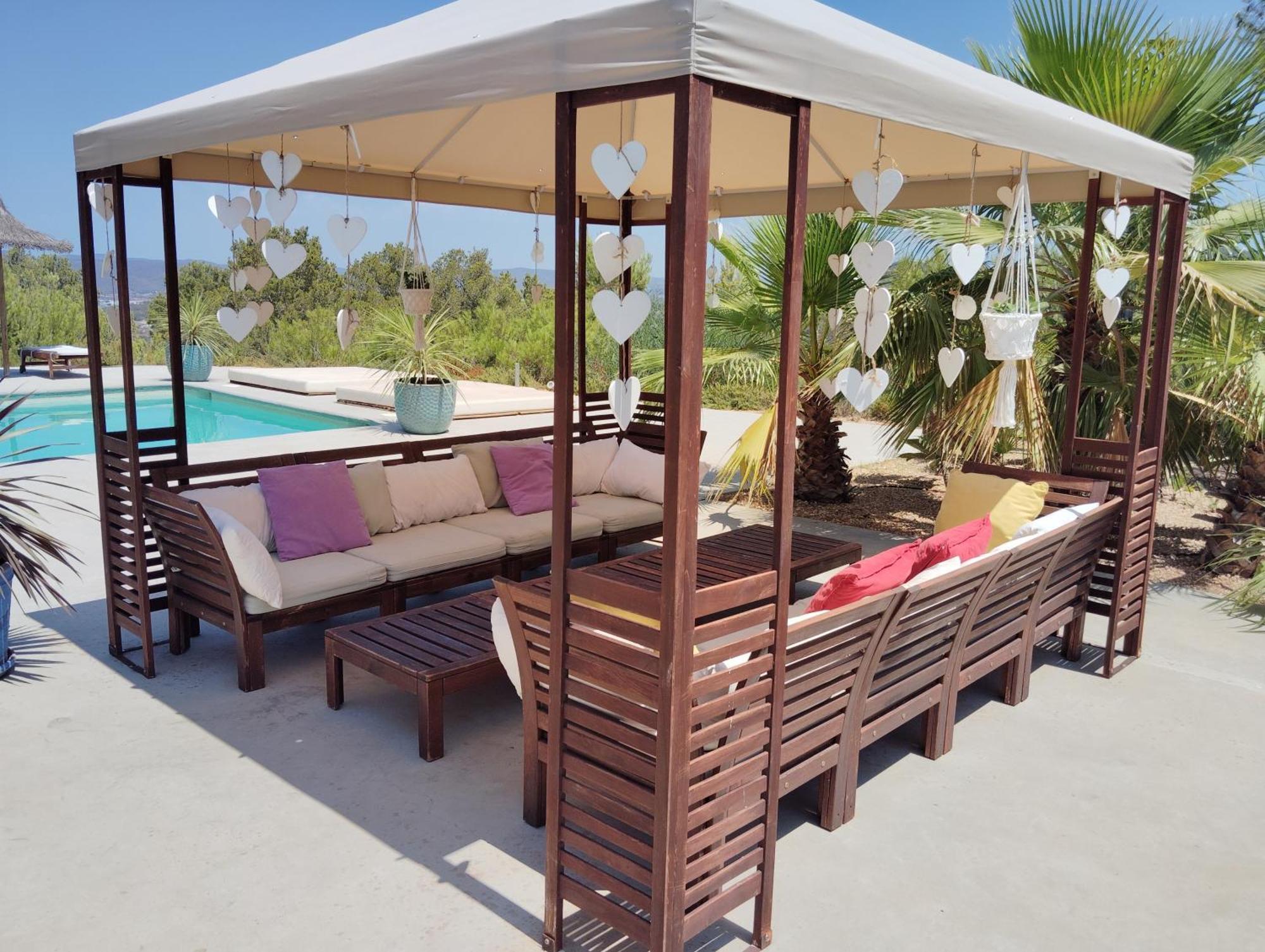 - Sleeps 14 - Pool - Garden - Sea View Sant Josep de sa Talaia