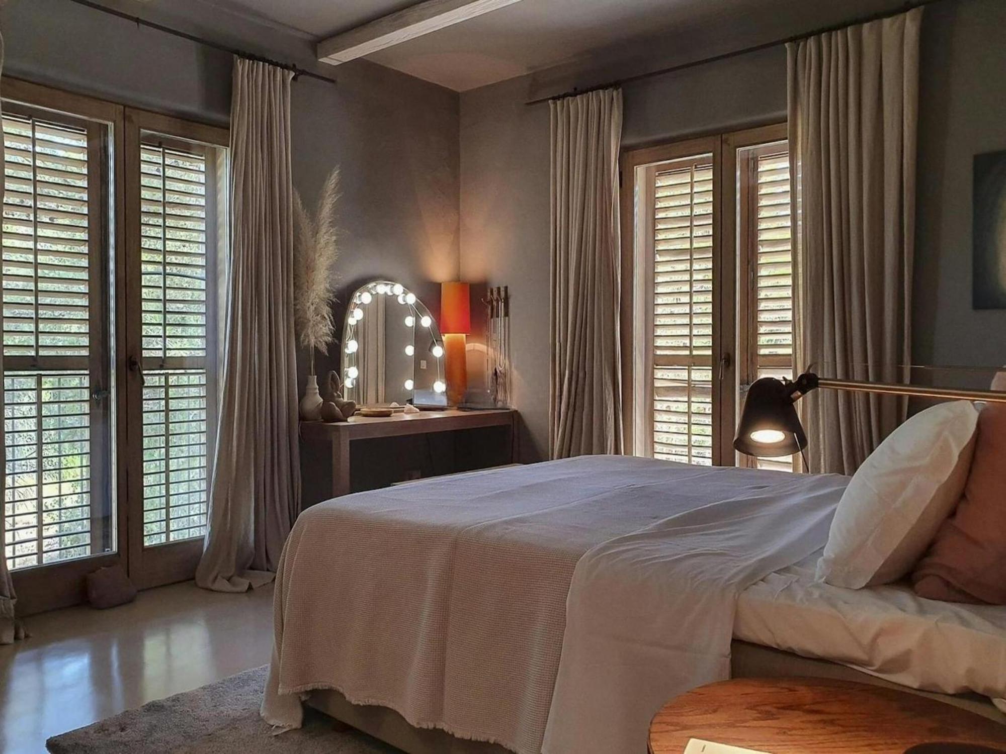 With Wooden-beamed Patio Villa
