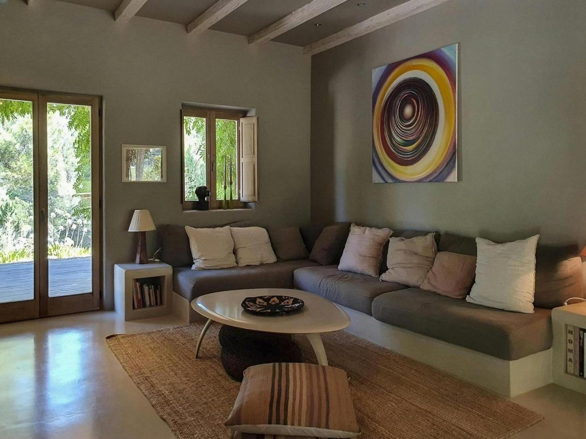 With Wooden-beamed Patio Villa Santa Gertrudis (Ibiza)