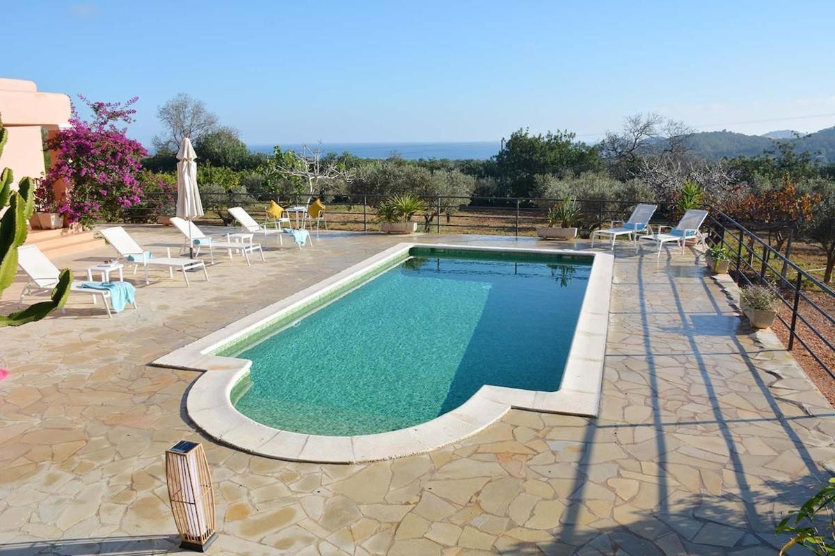 Charming Traditional Sea View Villa Es Canar (Ibiza)