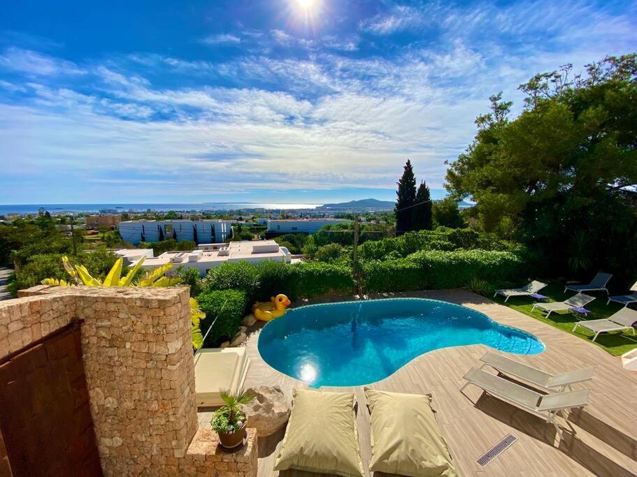 By Ibiza With Pool, Sea Views Bbq Villa Sant Josep de sa Talaia