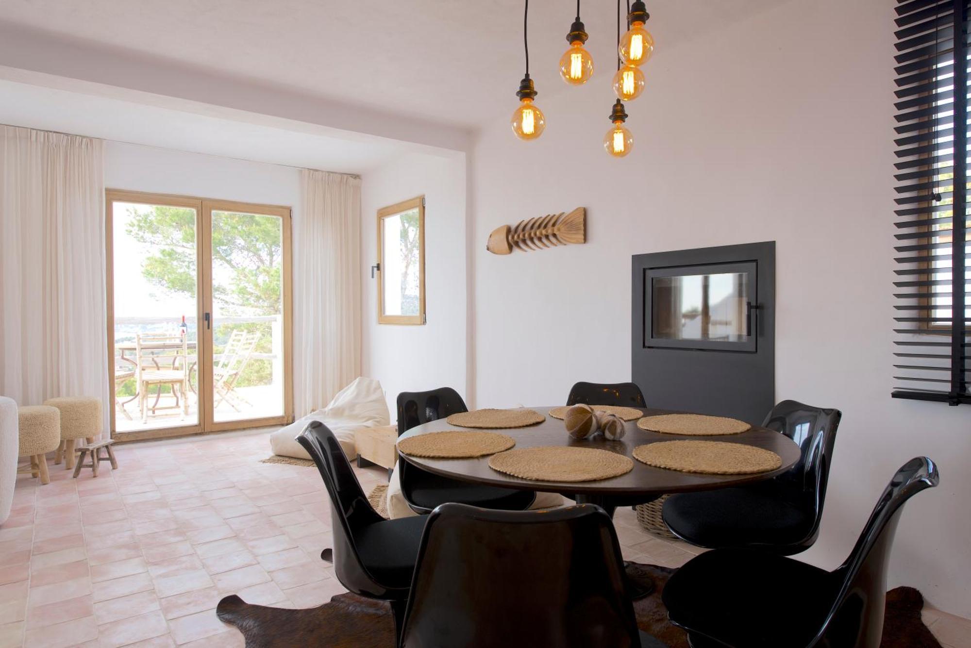 Sib19 - Cosy Design Ibiza With Pool And Sunning Sea View