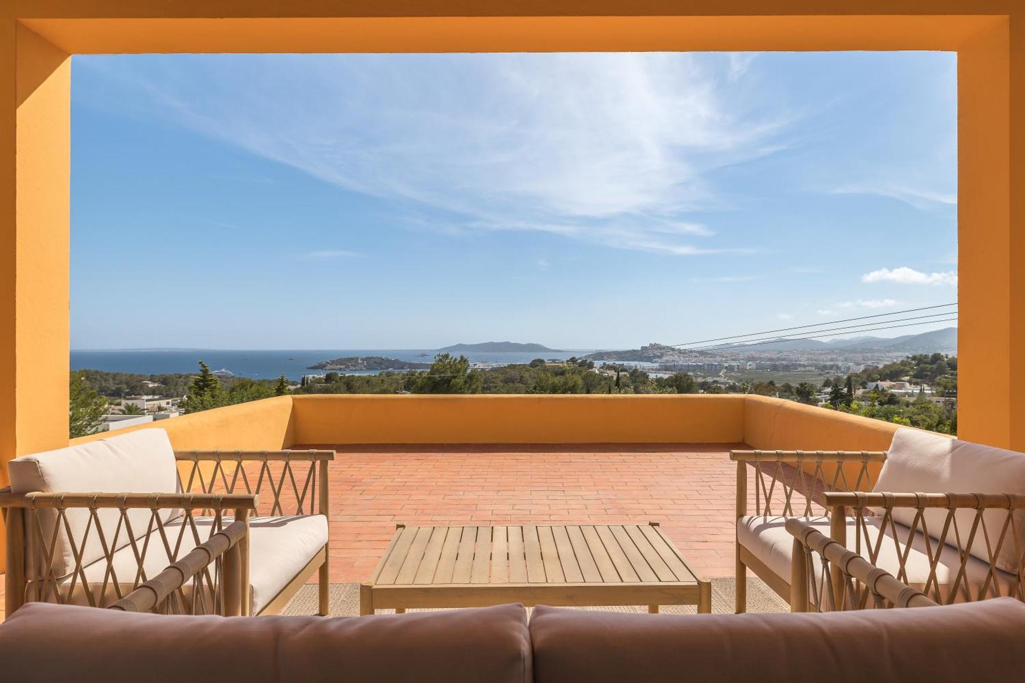 Ferienhaus Casa Four Charming Ibiza With Sea View! *
