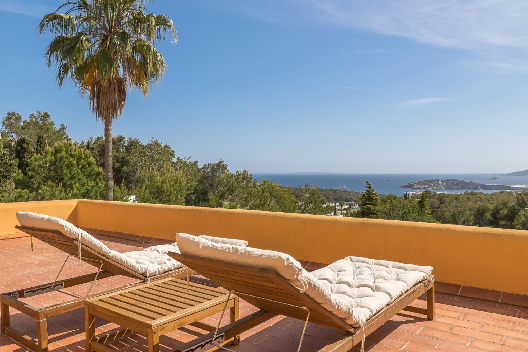 Ferienhaus Casa Four Charming Ibiza With Sea View!