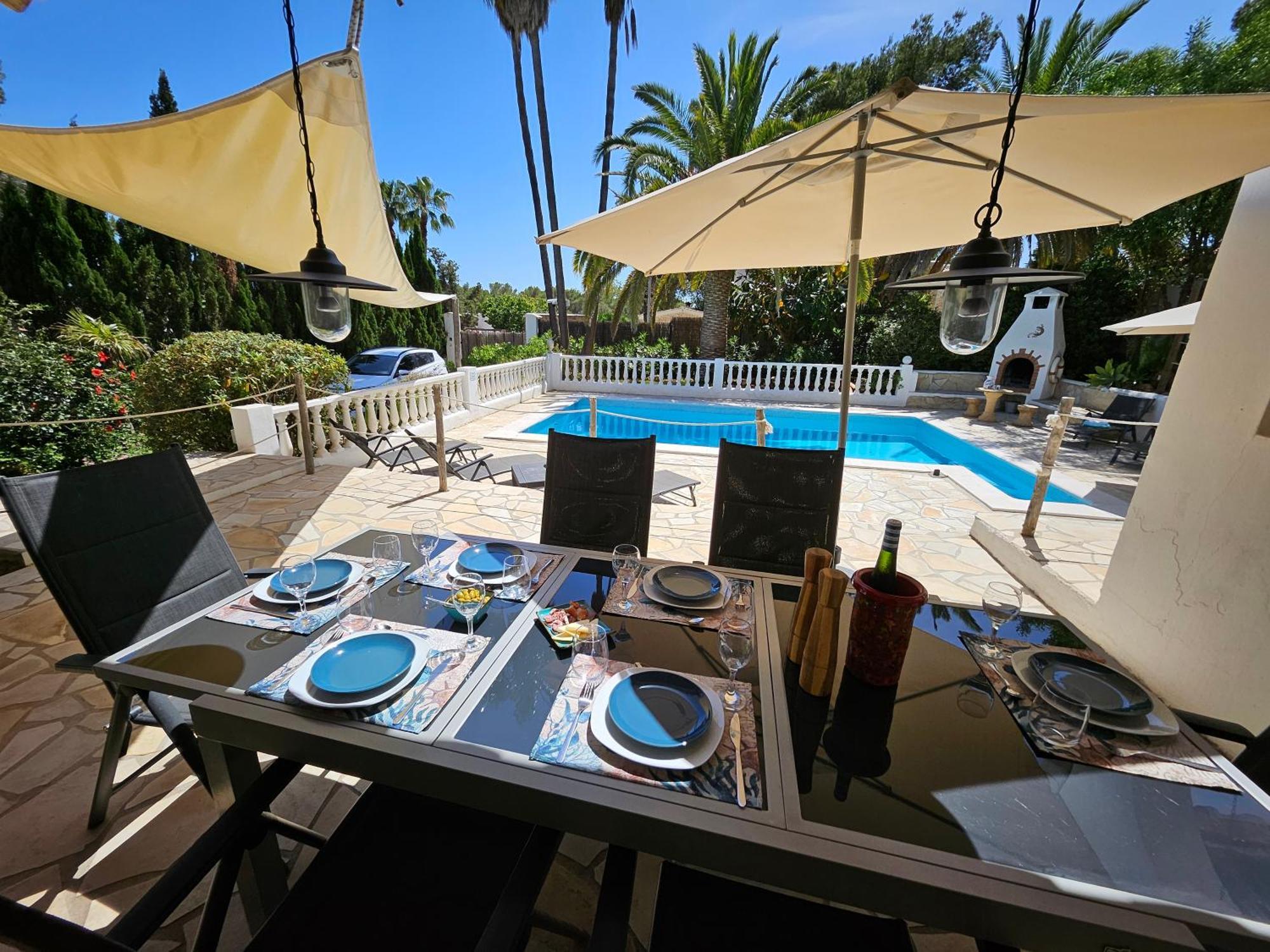 Private Mit Eigenem Pool Unter Palmen Cala Llena
