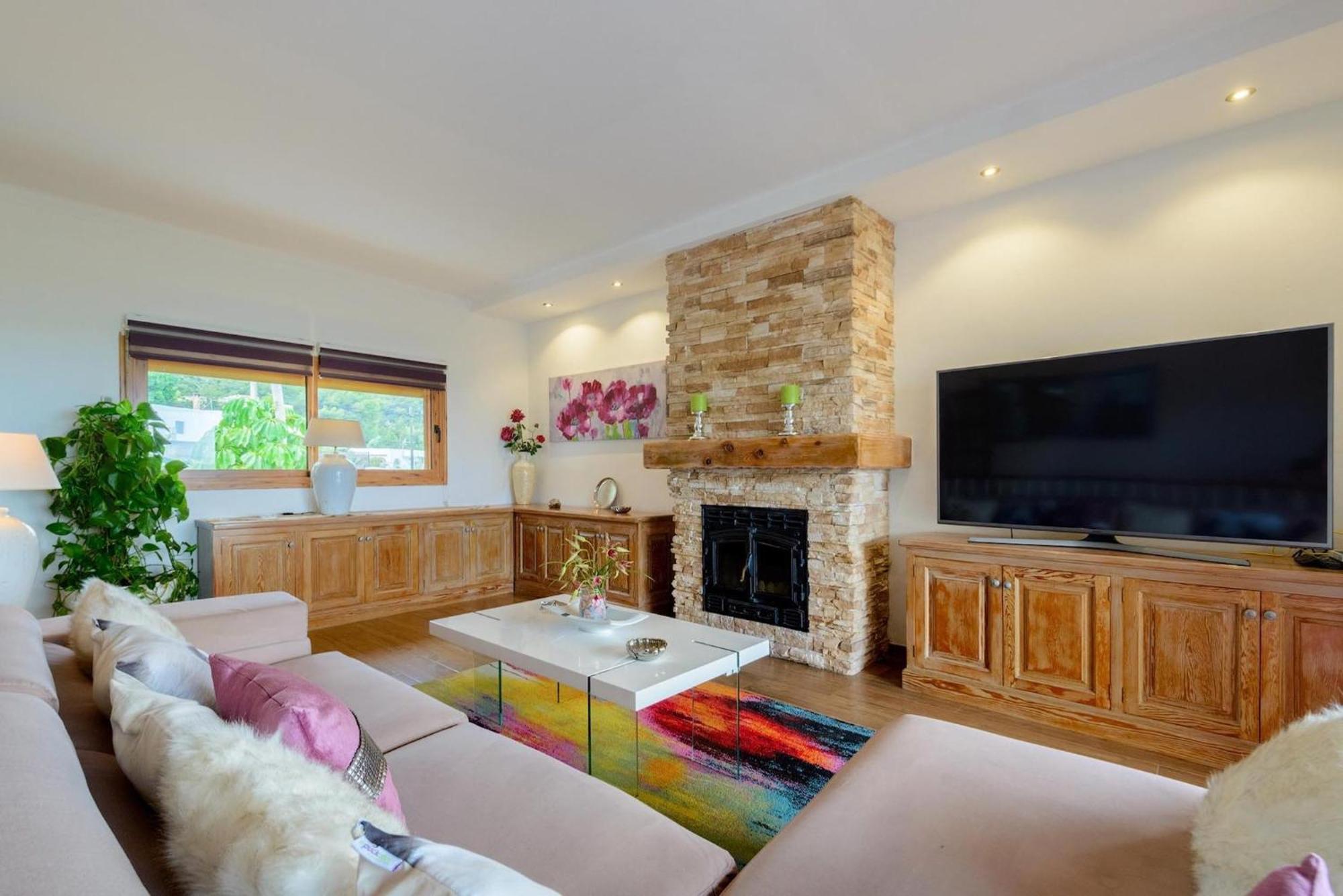 Delightful Ibiza Spectacular Mountain Views Jasmine 4 Bedrooms Ibiza Town San Rafael De Sa Creu