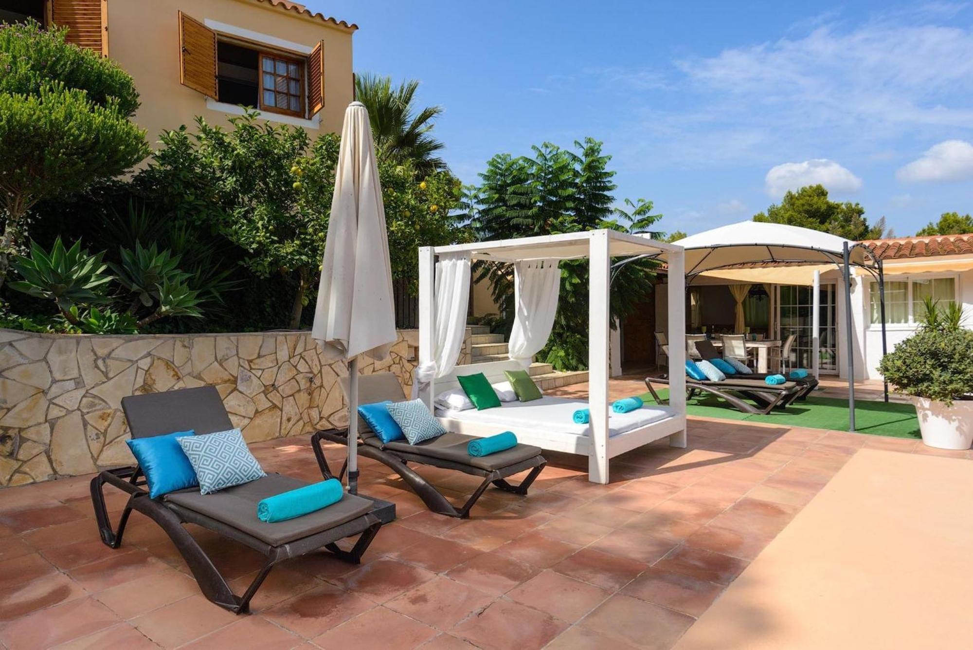 Delightful Ibiza Spectacular Mountain Views Jasmine 4 Bedrooms Ibiza Town Villa *
