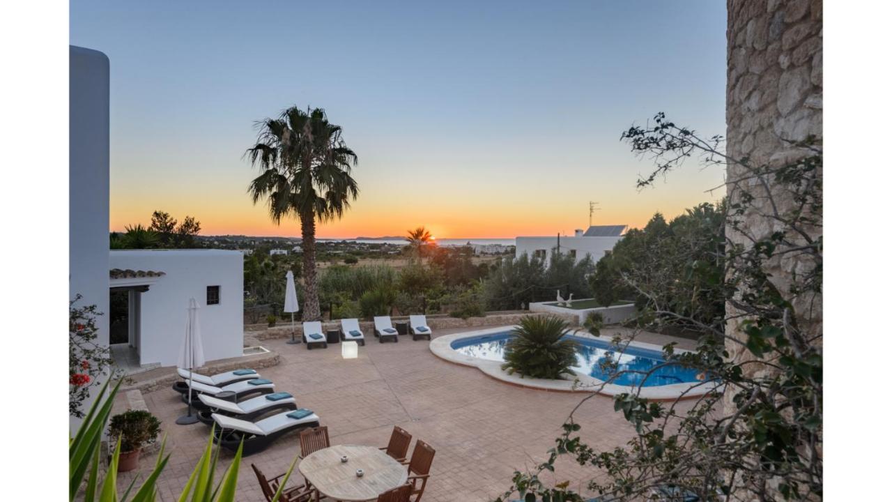 Villa Mestre Is A Huge With Stunning Sunset Views Near To San Antonio