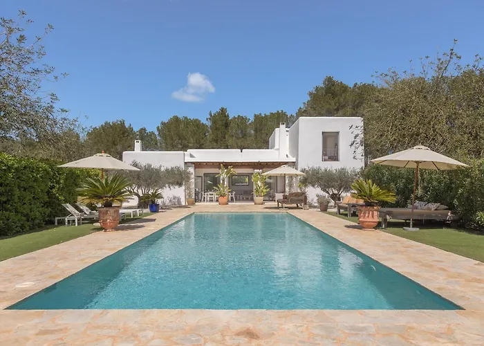 Elegant Blakstad Villa In Ibizas Heart I 4 Bedrooms Private Pool Fenced