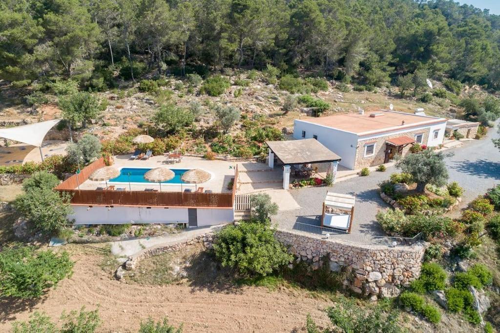 Casa Lluc Con Piscina, Jardin Y Vista Al Campo Sant Miquel de Balansat